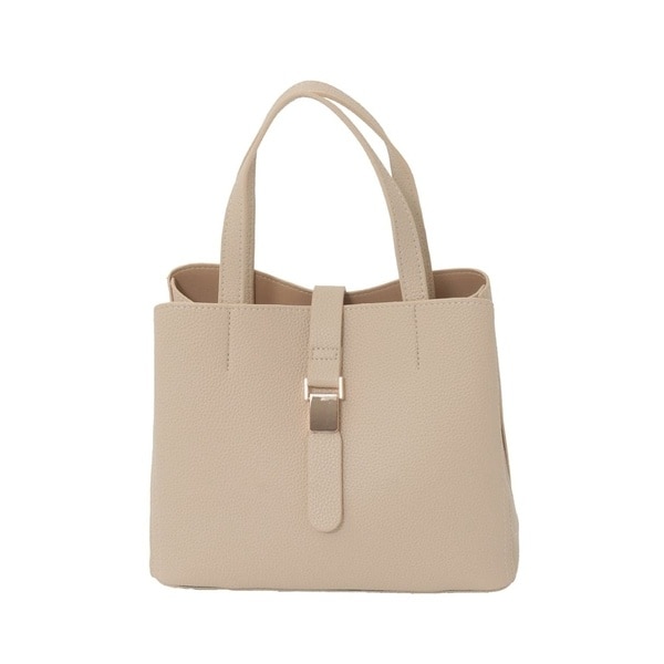 【NEW】MK ミッシェルクラン バッグ（MK MICHEL KLEIN BAG）/[2WAY]ベルトフラップスクエアミニトートバッグ