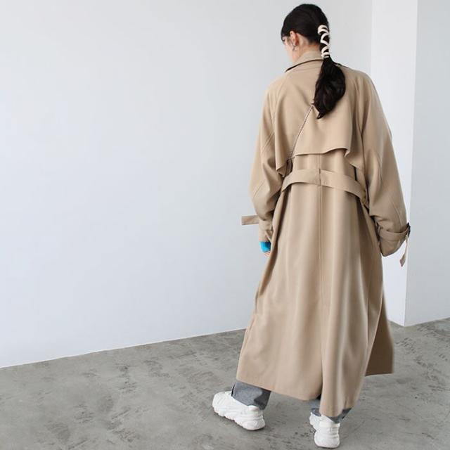 ジーラ バイ リュリュ/上品オーバーサイズトレンチコート の通販