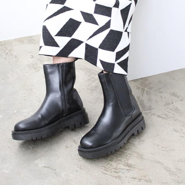 ジーラ バイ リュリュ/トラックソールサイドゴアブーツ 5,115円