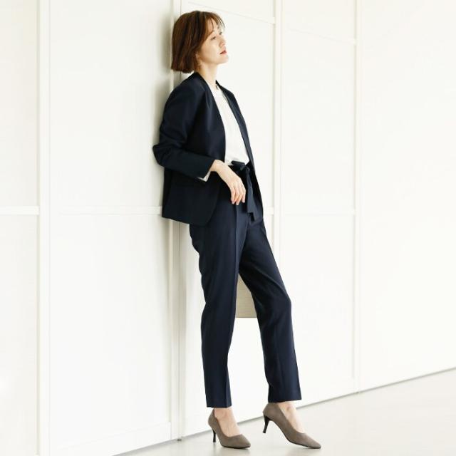 ジーラ バイ リュリュ（GeeRA）/【2点】洗えるノーカラージャケット