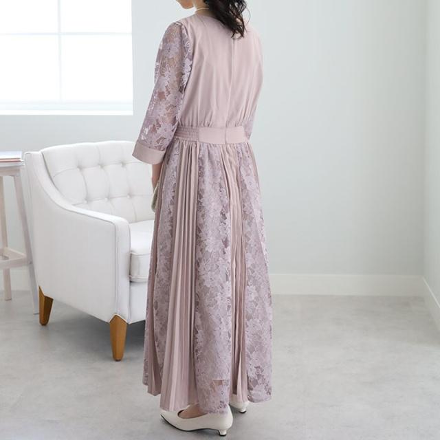 ジーラ バイ リュリュ/レース＆プリーツワンピジャケットセットの通販