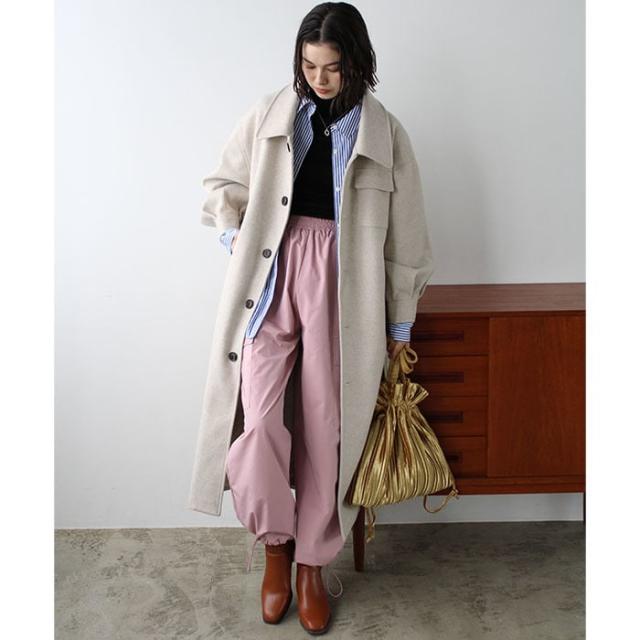 ジーラ バイ リュリュ（GeeRA）/ポケットデザインステンカラーコートの