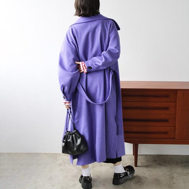 ジーラ バイ リュリュ（GeeRA）/ポケットデザインステンカラーコートの