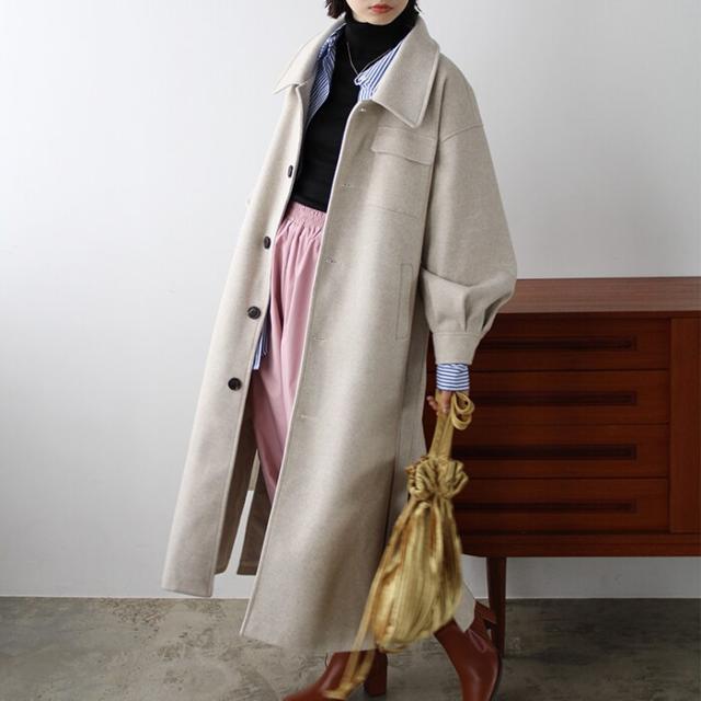 ジーラ バイ リュリュ（GeeRA）/ポケットデザインステンカラーコートの