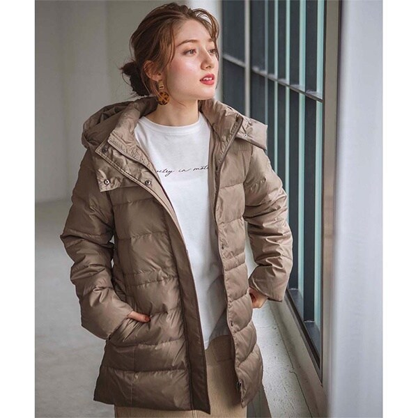 ジーラ　バイ　リュリュ（ファッション）（GeeRA (fashion)）/【ＷＥＢ限定】ウエストドロストダウンロングコートの通販は 10,784円