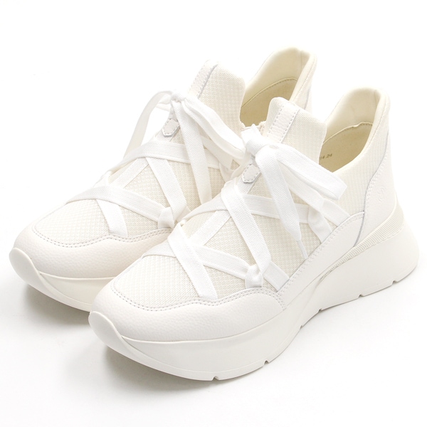 マッキントッシュ フィロソフィー（MACKINTOSH PHILOSOPHY）/厚底リボンモチーフスリッポンスニーカー