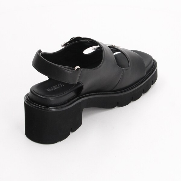 ルタロン（LE TALON）/レザーバックルスライダーサンダル セール