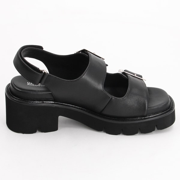 ミュウミュウ♡ビジュー ミュール（黒） 良品】miu miu 23.5cm