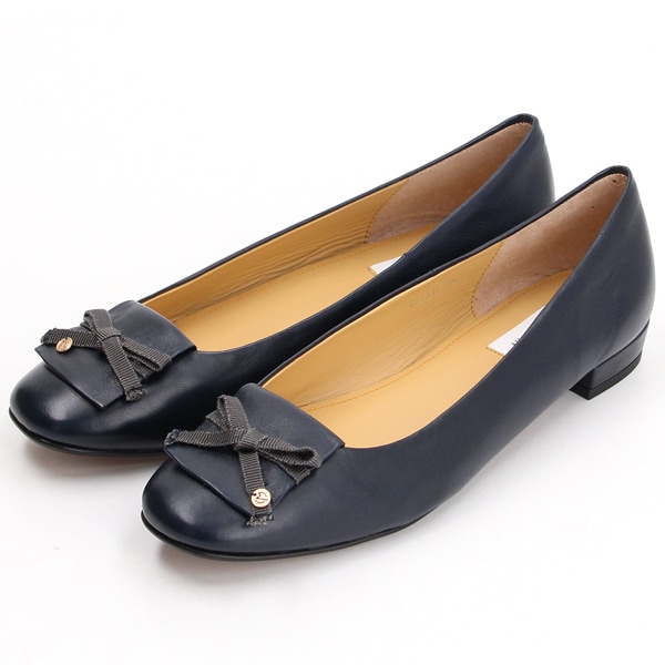 マッキントッシュ フィロソフィー（MACKINTOSH PHILOSOPHY）/リボンモチーフカッターパンプス