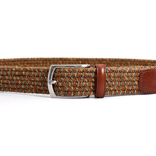 プレリーギンザ（PRAIRIE GINZA）/ストレッチレザーメッシュメンズベルト 「プレリーギンザ」 NB87910の通販は