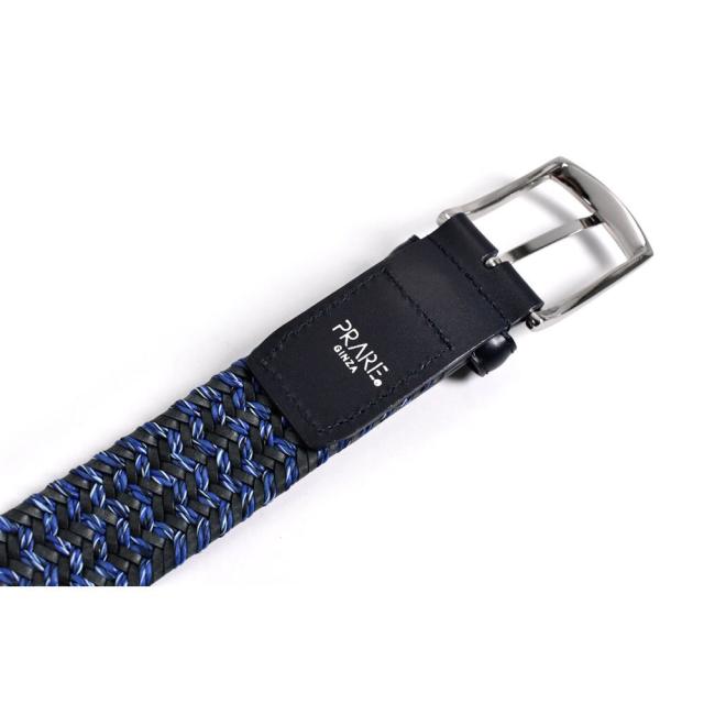 プレリーギンザ（PRAIRIE GINZA）/ストレッチレザーメッシュメンズベルト 「プレリーギンザ」 NB87910の通販は