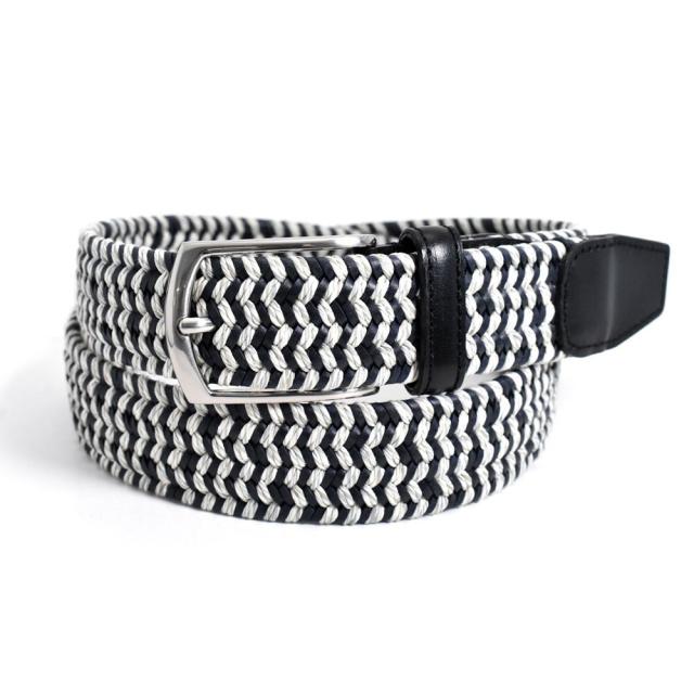 プレリーギンザ（PRAIRIE GINZA）/ストレッチレザーメッシュメンズベルト 「プレリーギンザ」 NB87910の通販は