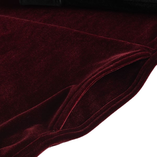 ノーアイディー（NO ID．）/ベロアアシンメトリ−ロングSH