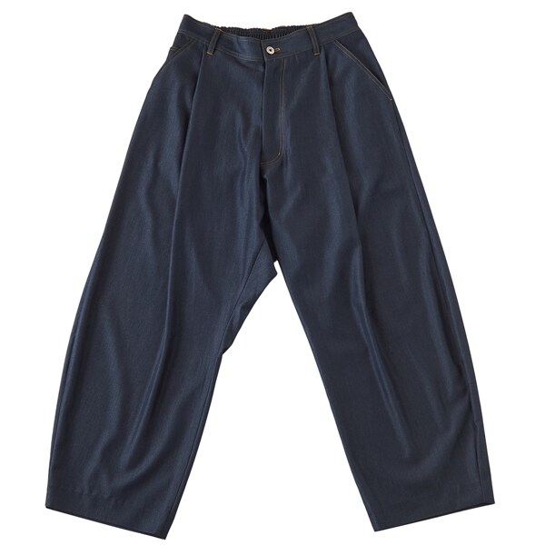 ノーアイディー/テンセルデニムバルーントラウザーズ ノーアイディー/テンセルデニムバルーントラウザーズ