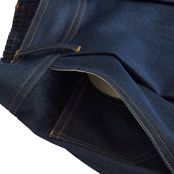 ノーアイディー/テンセルデニムバルーントラウザーズ