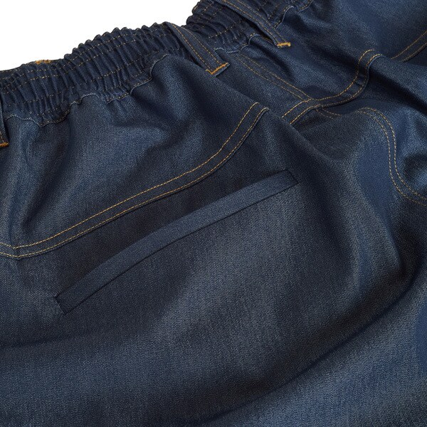 ノーアイディー/テンセルデニムバルーントラウザーズ