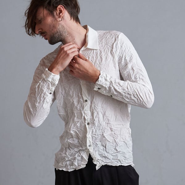 ノーアイディー（NO ID．）/ワッシャーショートカラーSH