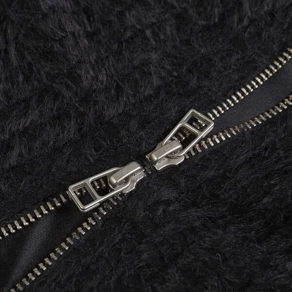 ノーアイディー（NO ID．）/フェイクファーストレッチZIPパーカの通販は