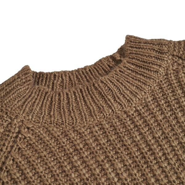 ノーアイディー（NO ID．）/ローゲージスラブニットC/N−PO(プルオーバー)