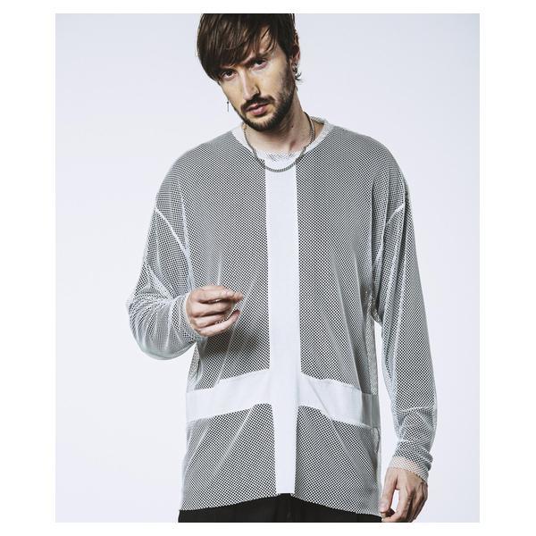 ノーアイディー（NO ID．）/インバーテッドクロスメッシュPO(プルオーバー)