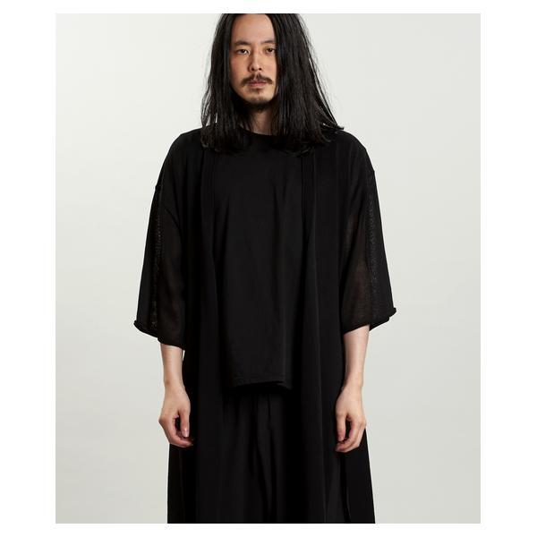 ノーアイディー（NO ID．）/バックタックチェンジングニットガウン