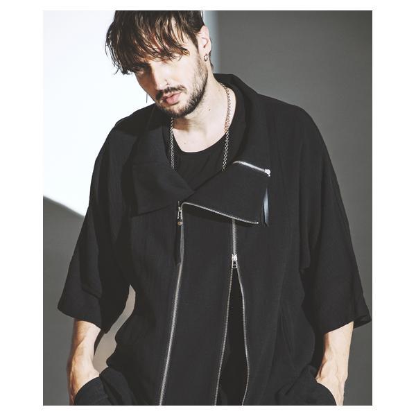 ノーアイディー（NO ID．）/オフタートルW−ZIPライダースJKT（ジャケット)