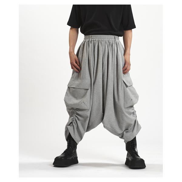 ノーアイディー（NO ID．）/サルエルカーゴトラウザーズ