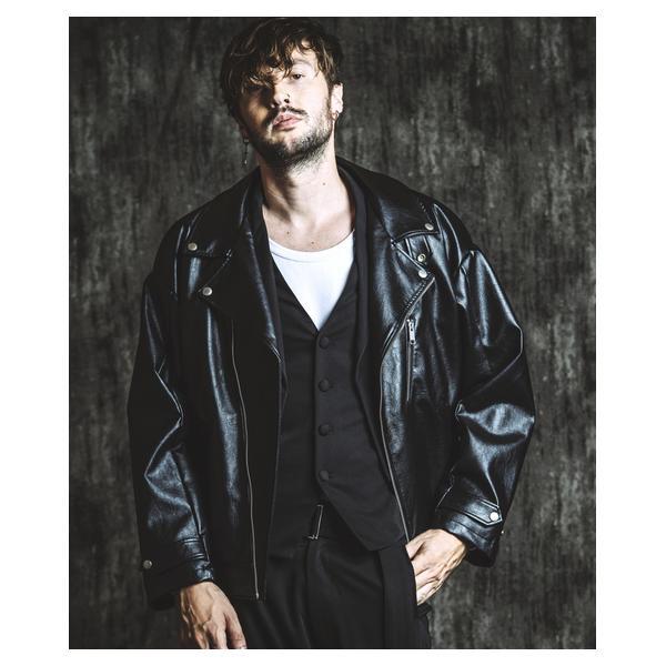 ノーアイディー（NO ID．）/レイヤードショートJKT(ジャケット)