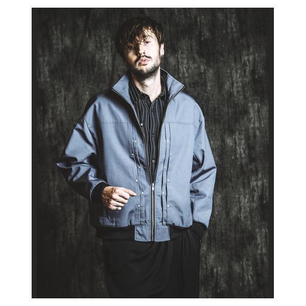 ノーアイディー（NO ID．）/リベットBIGトラックBLZ(ブルゾン)