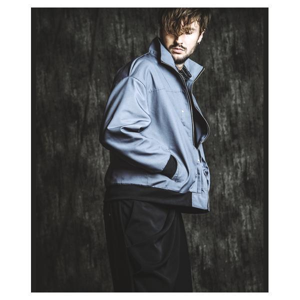 ノーアイディー（NO ID．）/リベットBIGトラックBLZ(ブルゾン)