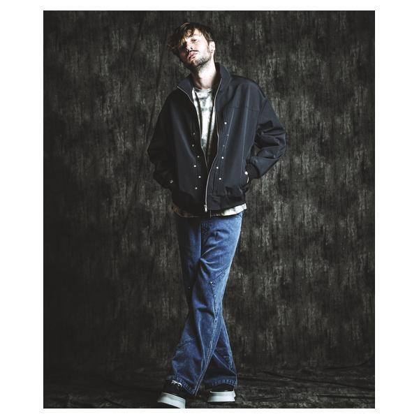 ノーアイディー（NO ID．）/リベットBIGトラックBLZ(ブルゾン)