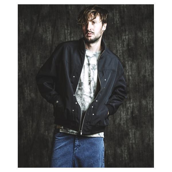 ノーアイディー（NO ID．）/リベットBIGトラックBLZ(ブルゾン)