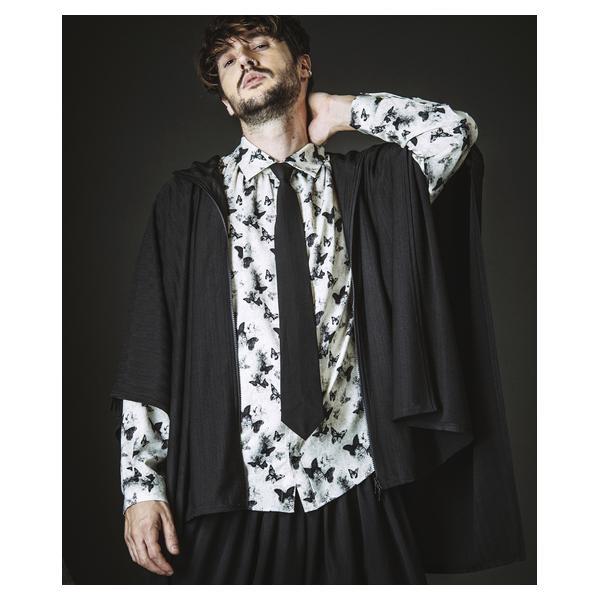 ノーアイディー（NO ID．）/DrawstringHoodedPoncho/ドローストリングスフーデッドポンチョ_18
