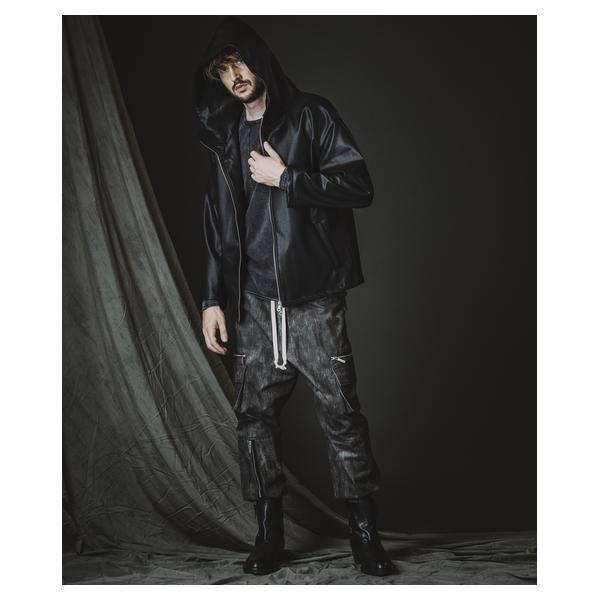 ノーアイディー（NO ID．）/LayeredHeelBoots/レイヤードヒールブーツ