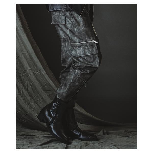 ノーアイディー（NO ID．）/LayeredHeelBoots/レイヤードヒールブーツ