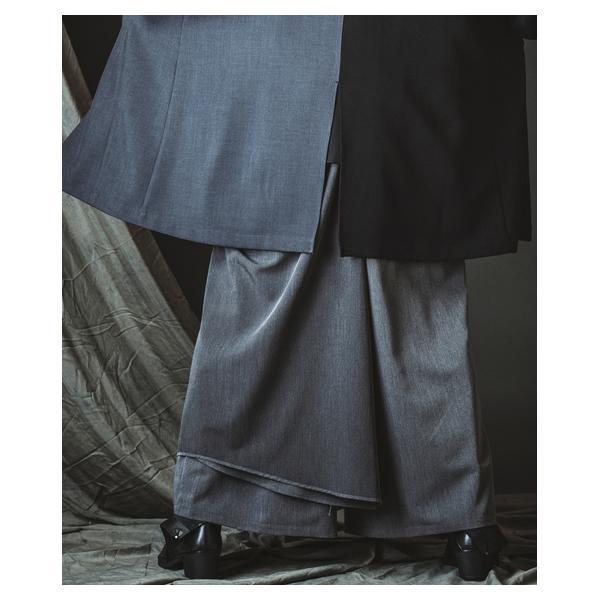 ノーアイディー（NO ID．）/LayeredCapeBaggyTrousers/レイヤードケープバギートラウザーズ_5