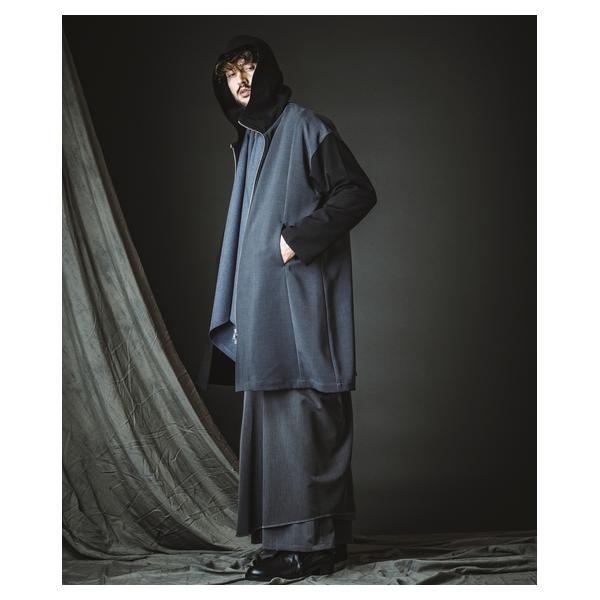 ノーアイディー（NO ID．）/LayeredCapeBaggyTrousers/レイヤードケープバギートラウザーズ_8