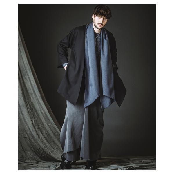 ノーアイディー（NO ID．）/LayeredCapeBaggyTrousers/レイヤードケープバギートラウザーズ_10