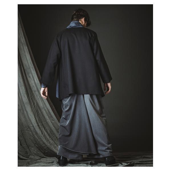 ノーアイディー（NO ID．）/LayeredCapeBaggyTrousers/レイヤードケープバギートラウザーズ_16