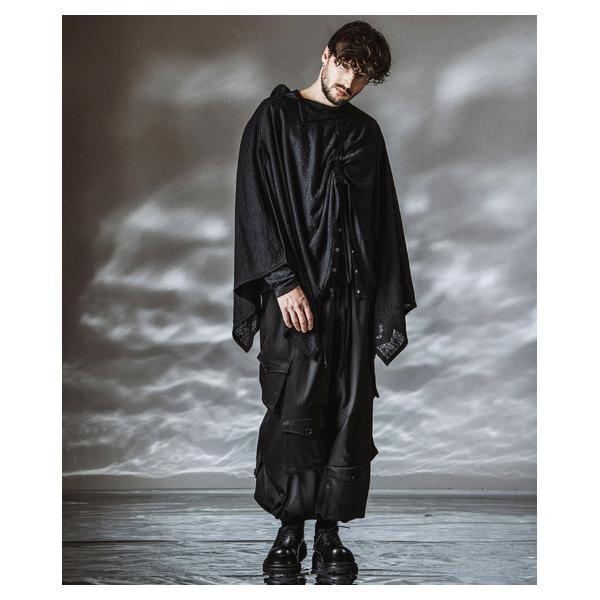 ノーアイディー（NO ID．）/Asymmetry Wide Cargo Pants / アシンメトリーワイドカーゴパンツ_17