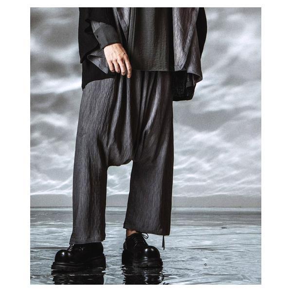 ノーアイディー（NO ID．）/【NO ID．】Drawstrings Sarrouel Pants / ドローストリングスサルエル_5