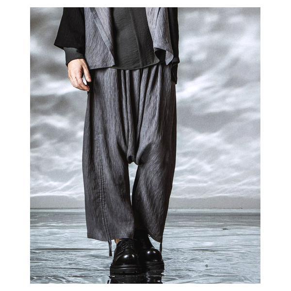ノーアイディー（NO ID．）/【NO ID．】Drawstrings Sarrouel Pants / ドローストリングスサルエル_6