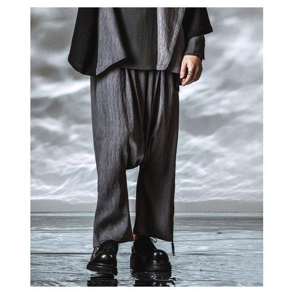 ノーアイディー（NO ID．）/【NO ID．】Drawstrings Sarrouel Pants / ドローストリングスサルエル_8