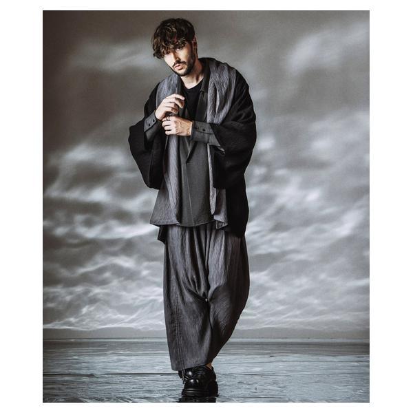 ノーアイディー（NO ID．）/【NO ID．】Drawstrings Sarrouel Pants / ドローストリングスサルエル_9