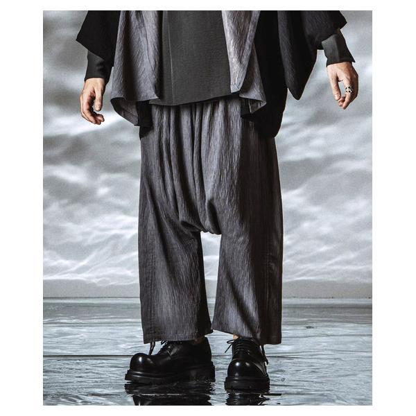 ノーアイディー（NO ID．）/【NO ID．】Drawstrings Sarrouel Pants / ドローストリングスサルエル_12