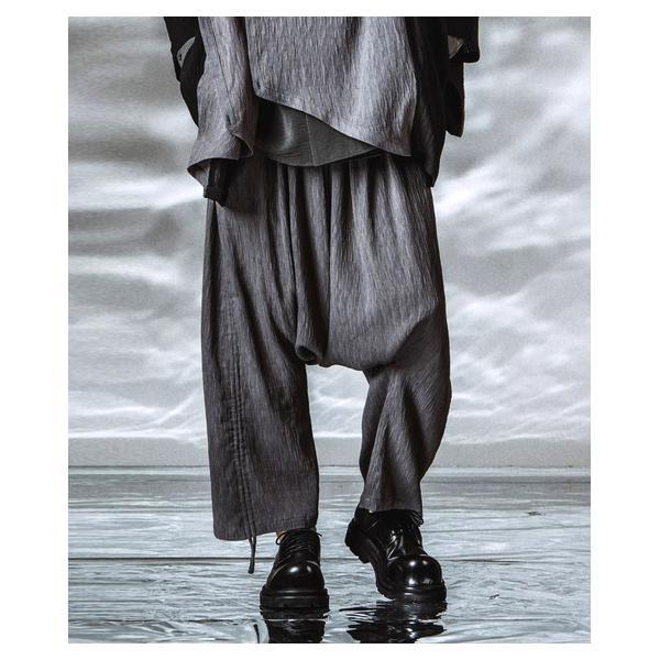 ノーアイディー（NO ID．）/【NO ID．】Drawstrings Sarrouel Pants / ドローストリングスサルエル_18