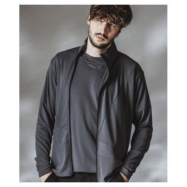 ノーアイディー（NO ID．）/【NO ID．】Asymmetry ZIP Cardigan / アシンメトリージップカーディガン
