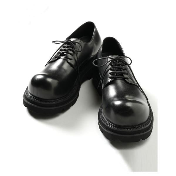 ノーアイディー（NO ID．）/【NO ID．】Bulbous Derby Shoes / バルバス ダービー シューズ