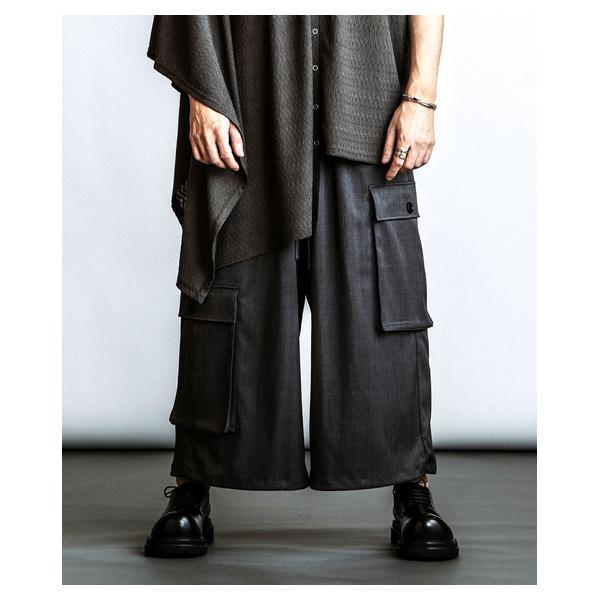ノーアイディー（NO ID．）/【NO ID．】バギー クロップド カーゴ トラウザーズ_1