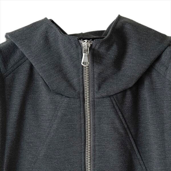 ノーアイディー（NO ID．）/Wフェイスジャージーフーデッドベスト ノーアイディー（NO ID．）/Wフェイスジャージーフーデッドベストの通販は